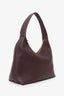 Mansur Gavriel Burgundy Candy Leather Shoulder Bag
