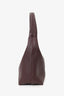 Mansur Gavriel Burgundy Candy Leather Shoulder Bag