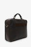 Burberry Brown Nova Check Briefcase With Strap