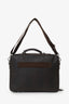 Burberry Brown Nova Check Briefcase With Strap