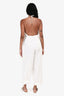 Dries Van Noten 2019 White Cotton Jumpsuit Size 38