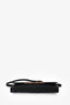 Gucci Black Canvas GG Supreme Bamboo Bar Shoulder Bag