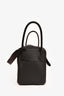 Hermès 2021 Black Clemence Leather Lindy 26