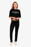 Gucci Black Trim Detailed Trousers Est. Size XS