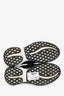 Roger Vivier Navy Nylon Crystal Buckle  Viv' Run Sneakers Size 36.5