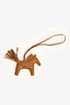 Hermès 2024 Etoupe Leather Rodeo MM Charm
