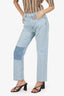 Reformation Blue Denim Patchwork Jeans est Size S