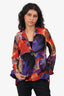 Joseph Ribkoff Colourful Abstract Print Cardigan Size 8