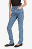 Khaite Blue Denim Straight Leg Jeans Size 26