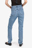 Khaite Blue Denim Straight Leg Jeans Size 26