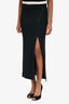 Alix NYC Cotton Ribbed Slit Midi Skirt Est. Size XS