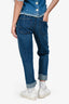 Christian Dior Medium Wash Blue Denim Tapered Cuffed Jeans Size 4