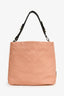 Louis Vuitton Peach Monogram Leather 'Antheia Hobo' GM Shoulder Bag