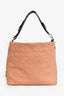 Louis Vuitton Peach Monogram Leather 'Antheia Hobo' GM Shoulder Bag