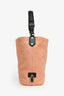 Louis Vuitton Peach Monogram Leather 'Antheia Hobo' GM Shoulder Bag