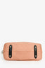 Louis Vuitton Peach Monogram Leather 'Antheia Hobo' GM Shoulder Bag