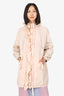 Moncler Genius x Simone Rocha Pink Ruffle Trim Hooded Jacket Size 0
