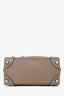 Celine 2014 Taupe Leather Mini Luggage Bag