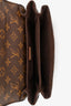 Louis Vuitton 2019 Monogram Canvas/Leather Pochette Metis Crossbody