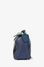 Loewe 2016 Black/Navy Small Puzzle Bag with Strap