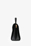 Saint Laurent 2019 Black Leather Cassandre Top Handle with Strap