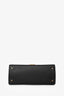 Saint Laurent 2019 Black Leather Cassandre Top Handle with Strap