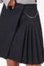 The Kooples Black Pleated Mini Skirt Size 36