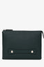 Mulberry Green Leather Ipad Case
