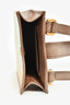 Gucci X Adidas Brown Coated Canvas Phone Pouch Crossbody Bag