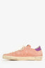 Golden Goose Pink Suede Star Sneakers Size 37