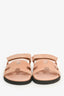 Hermès Dusty Rose Suede 'Chypre' Sandals Size 38