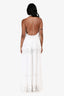Tularosa White Eyelet Tiered Maxi Dress Size XS