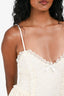 Majorelle Cream Lace Mini Dress Size XS