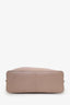 Valentino Taupe/Brown Leather Fillme Shopping Tote