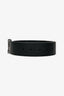 Louis Vuitton Black Leather Monogram Eclipse Reversible Belt Size 90/36