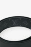 Louis Vuitton Black Leather Monogram Eclipse Reversible Belt Size 90/36