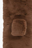 Moose Knuckle Brown Faux Fur Scarf