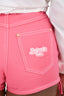 Balmain x Barbie Pink Denim Shorts Size 34