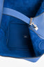 Hermès 2021 Bleu France Clemence Leather Picotin 18 PHW