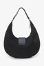 Christian Dior 2005 Black Diorissimo Canvas and Leather Street Chic Crossbody