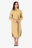 3.1 Phillip Lim Beige Button Up Shirt Dress Size 2