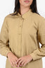 3.1 Phillip Lim Beige Button Up Shirt Dress Size 2