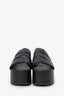 Simon Miller Black Leather Platform Slides Size 38