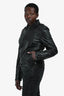 Versace Jeans Black Leather Jacket Size M Mens
