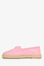 Versace Pink Medusa Head Espadrilles Size 39.5