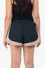 Sea New York Black/Taupe Nylon Shorts Size S
