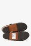 Christian Dior Black Leather Studded Clogs Size 37