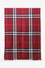 Burberry Burgundy Nova Check Scarf