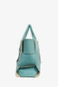 Bottega Veneta Turquoise Maxi Intrecciato Arco Tote