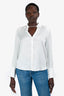 Ba&sh Off White 'Kurtis' Button Down Shirt Size 1